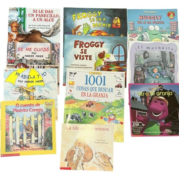 Spanish Kids Books Paperback Fiction Assorted Set of 17. - Picture 2 of 5